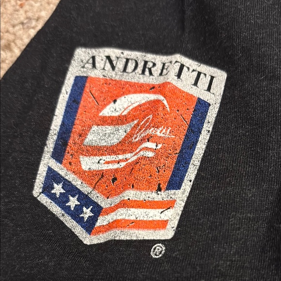 IndyCar Romain Grosjean #28 Black Graphic T-Shirt - Picture 5 of 5